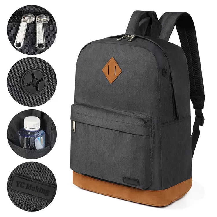 15.6 inch Polyester Travel School Laptop Backpack