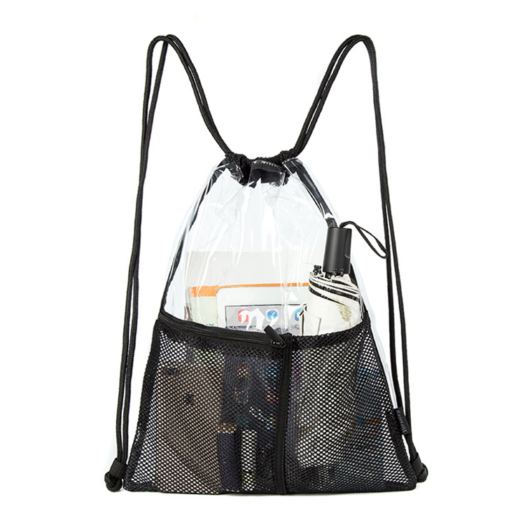 Clear Drawstring Backpack