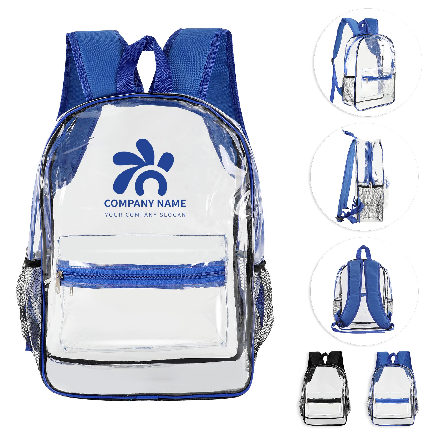 PVC Clear Plastic Backpack