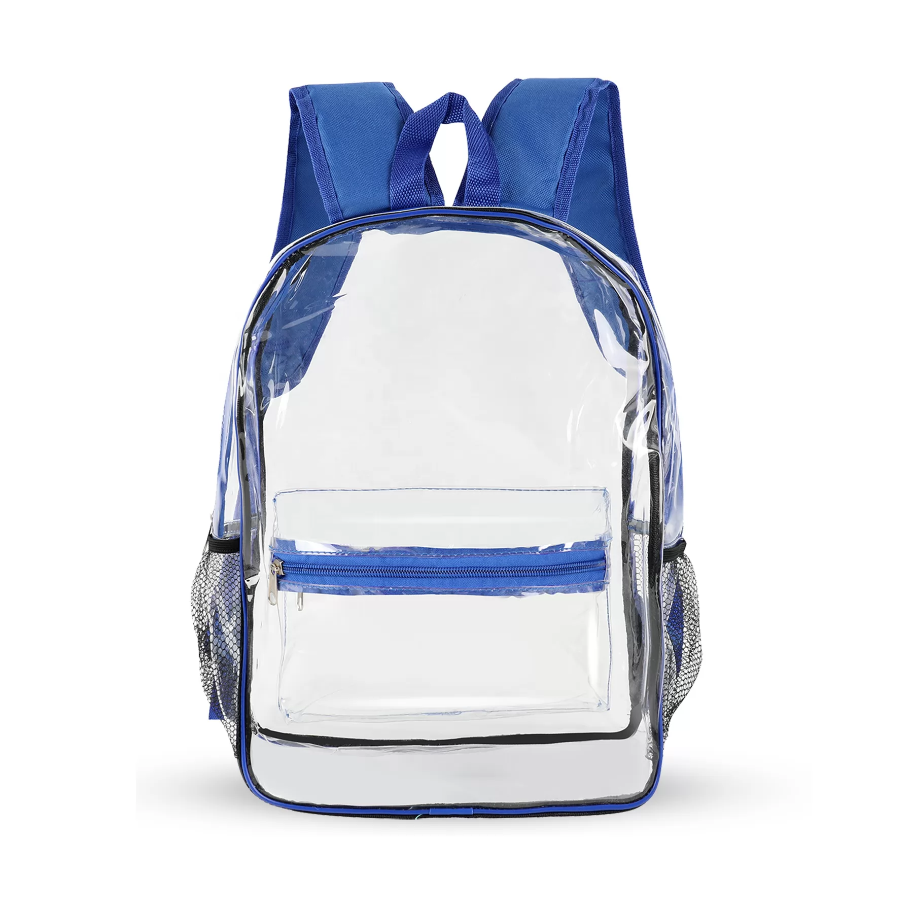 Transparent Casual High School Student PVC Book Bag