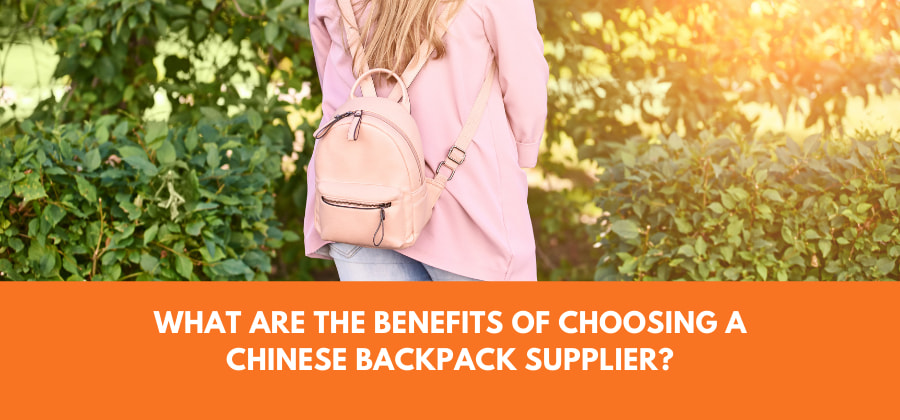 What Are the Benefits of Choosing a Chinese Backpack Supplier